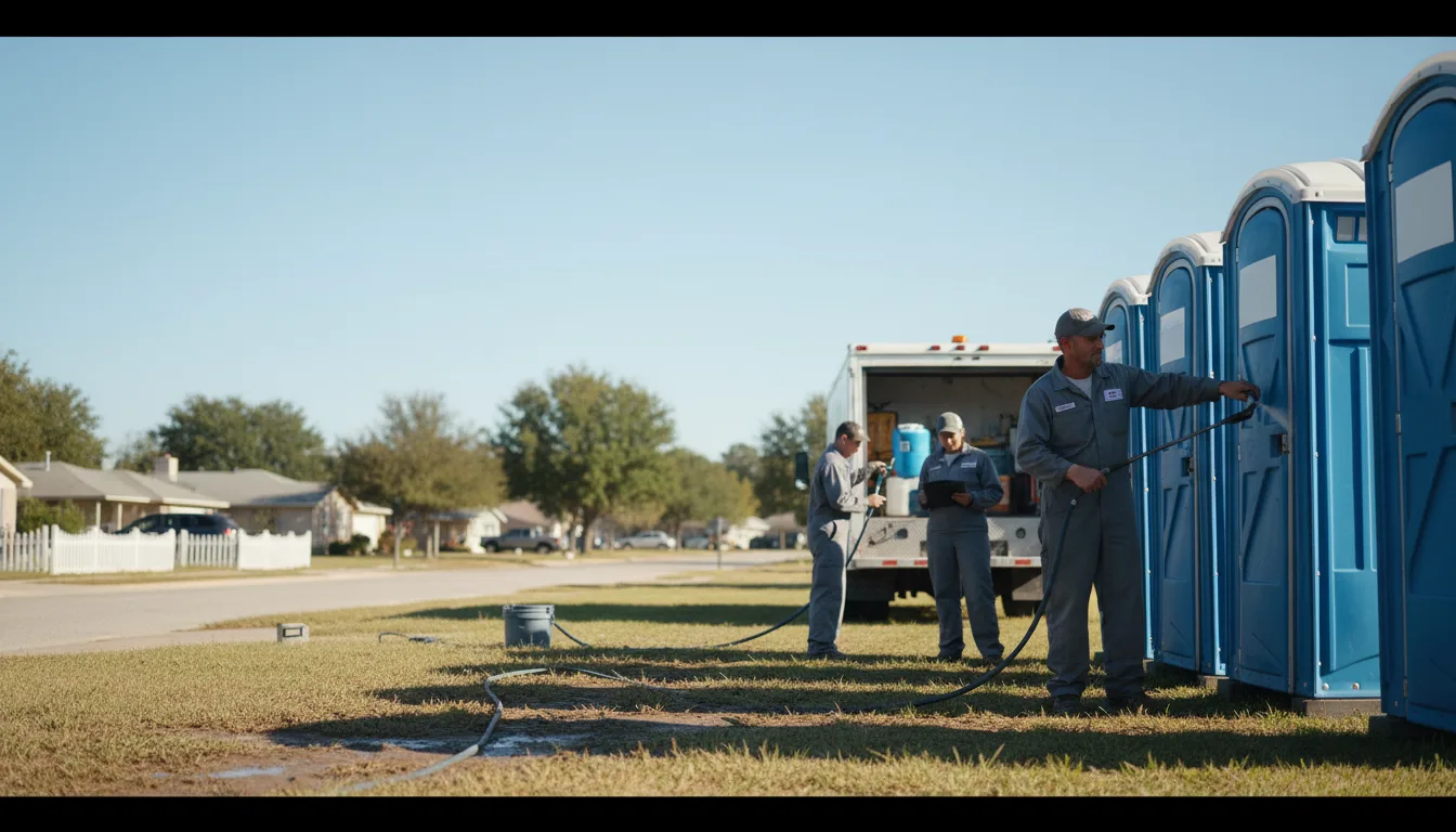 Long-Term Portable Toilet Rental in New Athens, IL near me